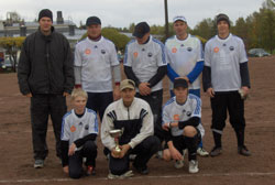 Kuntosarjan voittajajoukkue 2007