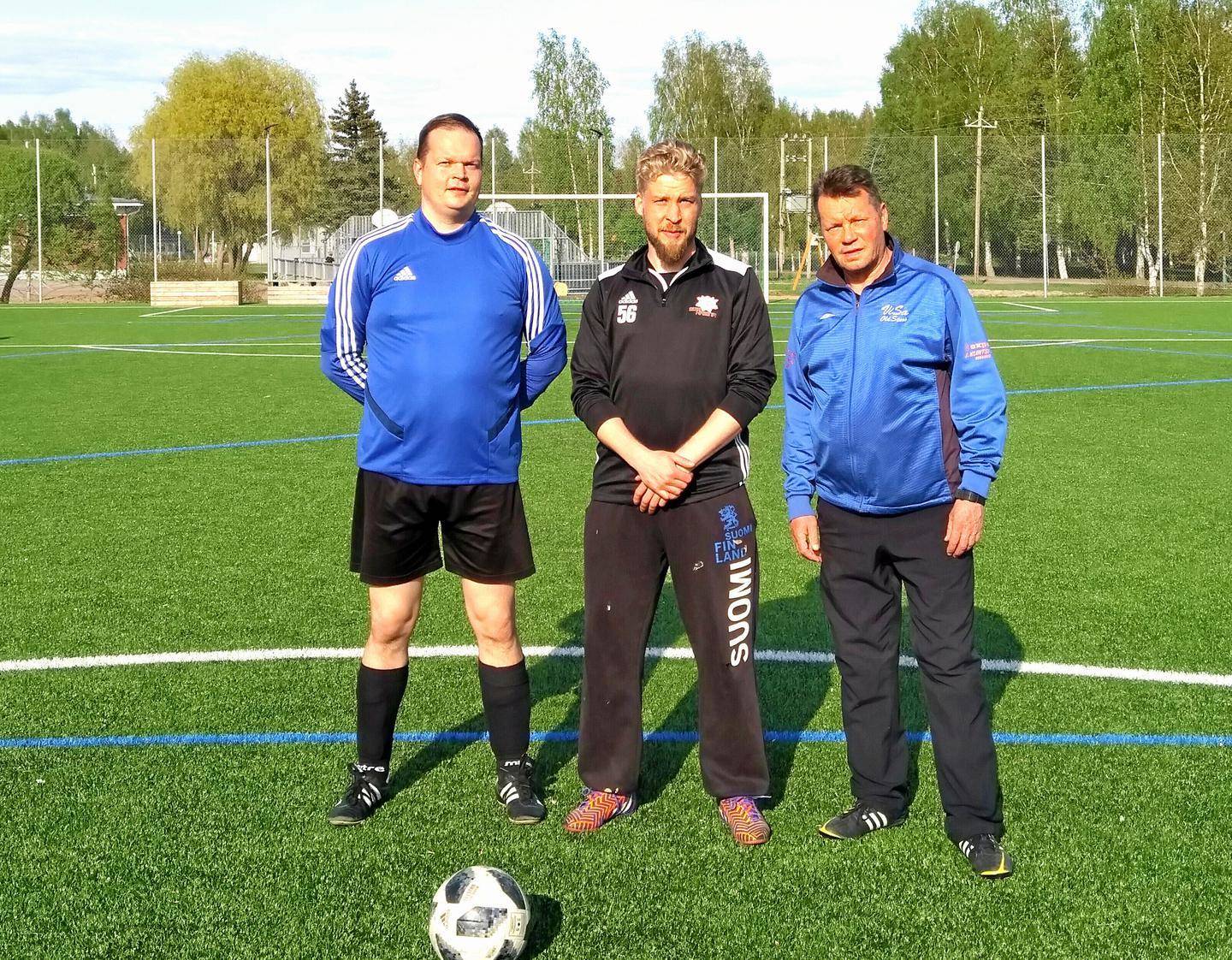 Virolahden Sammon jalkapallon uuden johtoryhmän muodostavat pitkän ajan jalkapallotaustan omaavat Joona Värri, Juha Punkkinen ja Markku Kiukas, joka on ryhmän kokoon kutsuja.
